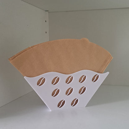 3D Gedruckte Moderne Kaffeefilterhalter für Größe 4 Kaffeebohne | Küchendeko | Blickfang | Geschenke | Home