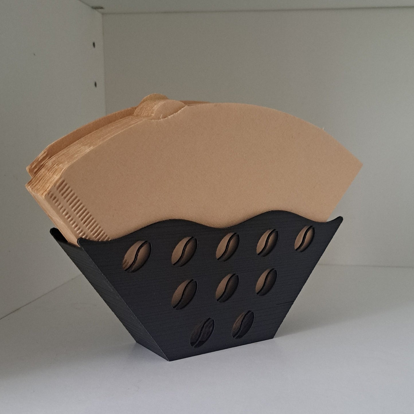 3D Gedruckte Moderne Kaffeefilterhalter für Größe 4 Kaffeebohne | Küchendeko | Blickfang | Geschenke | Home