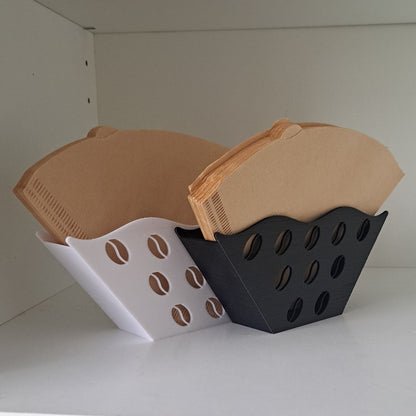 3D Gedruckte Moderne Kaffeefilterhalter für Größe 4 Kaffeebohne | Küchendeko | Blickfang | Geschenke | Home