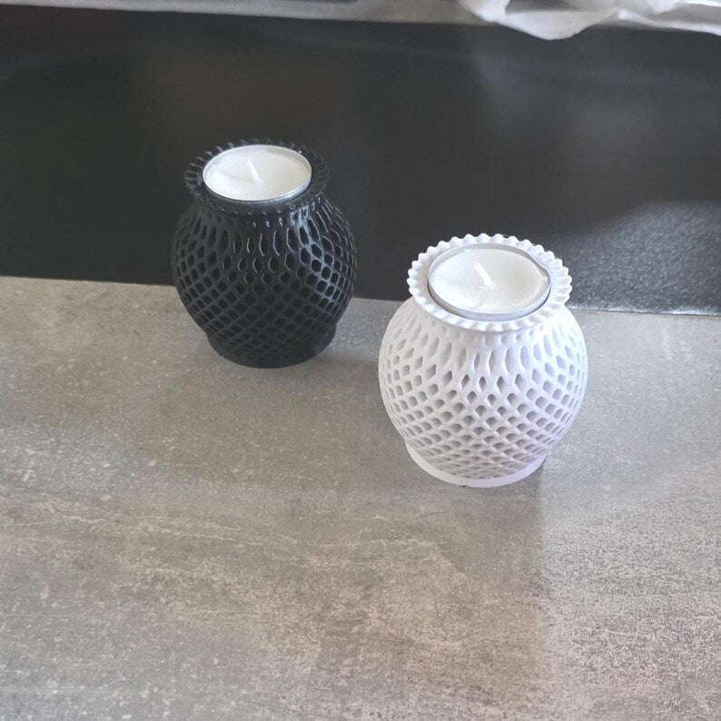 3D-gedruckter Teelichthalter – Produktansicht 5